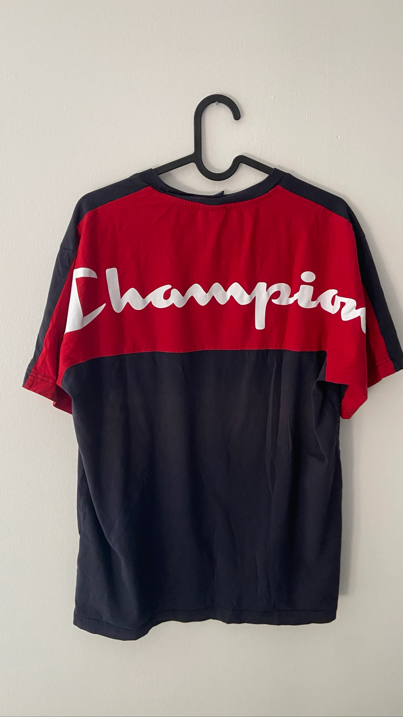 Navy Blue and Red Champions T-Shirt – photo 7